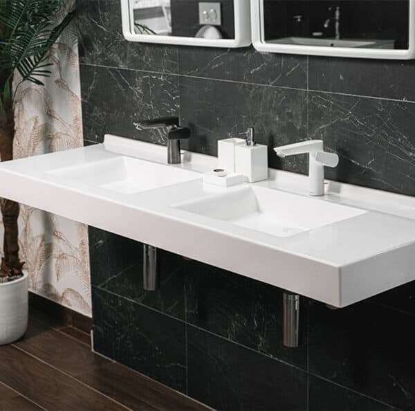 Plan vasque Double Vita