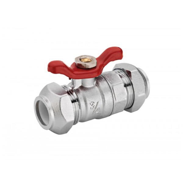 Vanne a BS MM Papillon avec Olive