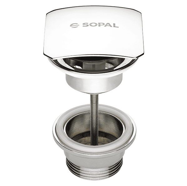 Bonde de lavabo clic clac Carré – SOPAL