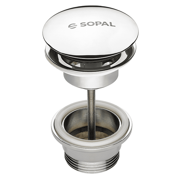 Bonde de lavabo clic clac Rond – SOPAL