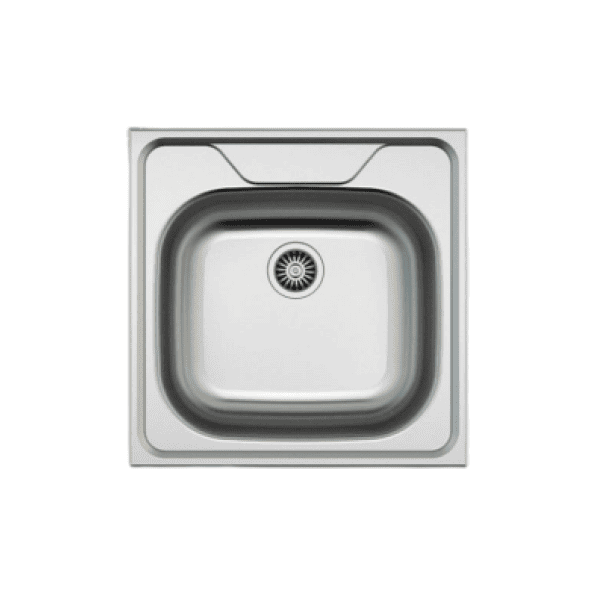 Evier Inox Roco Carré 52