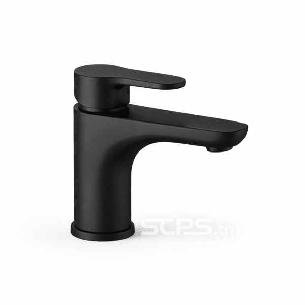 Mitigeur lavabo noir ITALO – PALAZZANI
