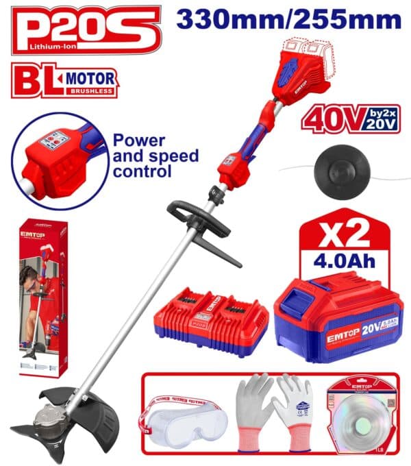 Coupe-bordure et débroussailleuse sans fil