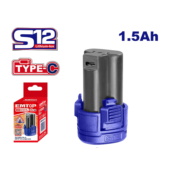 Batterie au lithium-ion 20 v – EMTOP