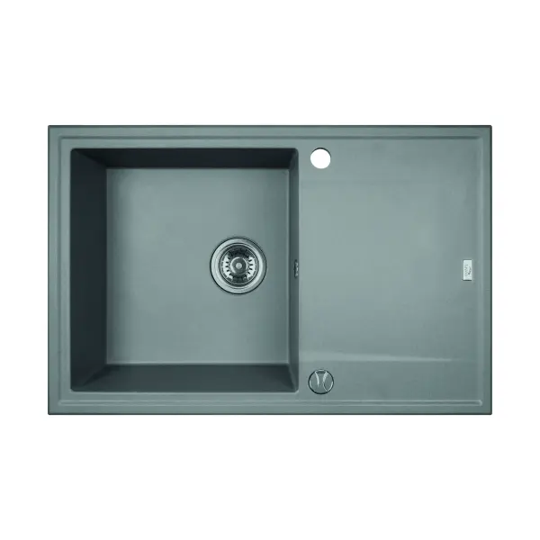 Évier cuisine simple bac avec égouttoir en Granit – Laveo