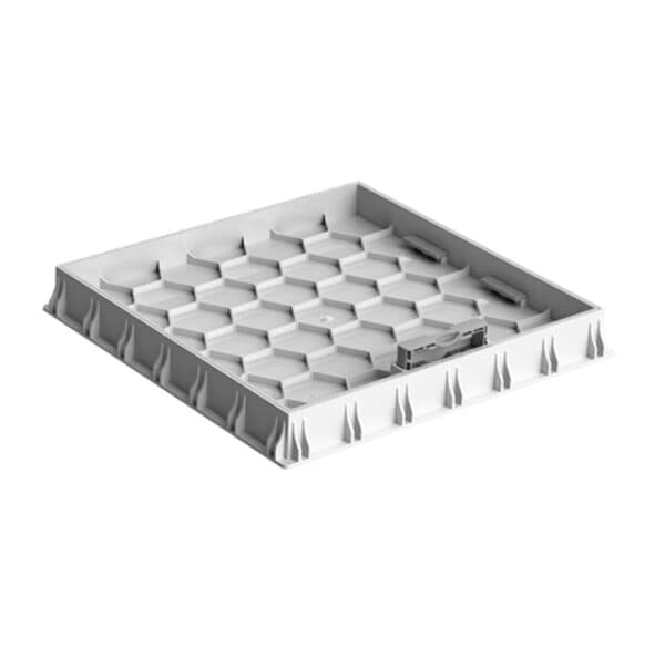 Cadre porte carreau avec couvercle