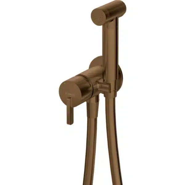 Mitigeur toilette encastré bronze brossé – Deante Silia